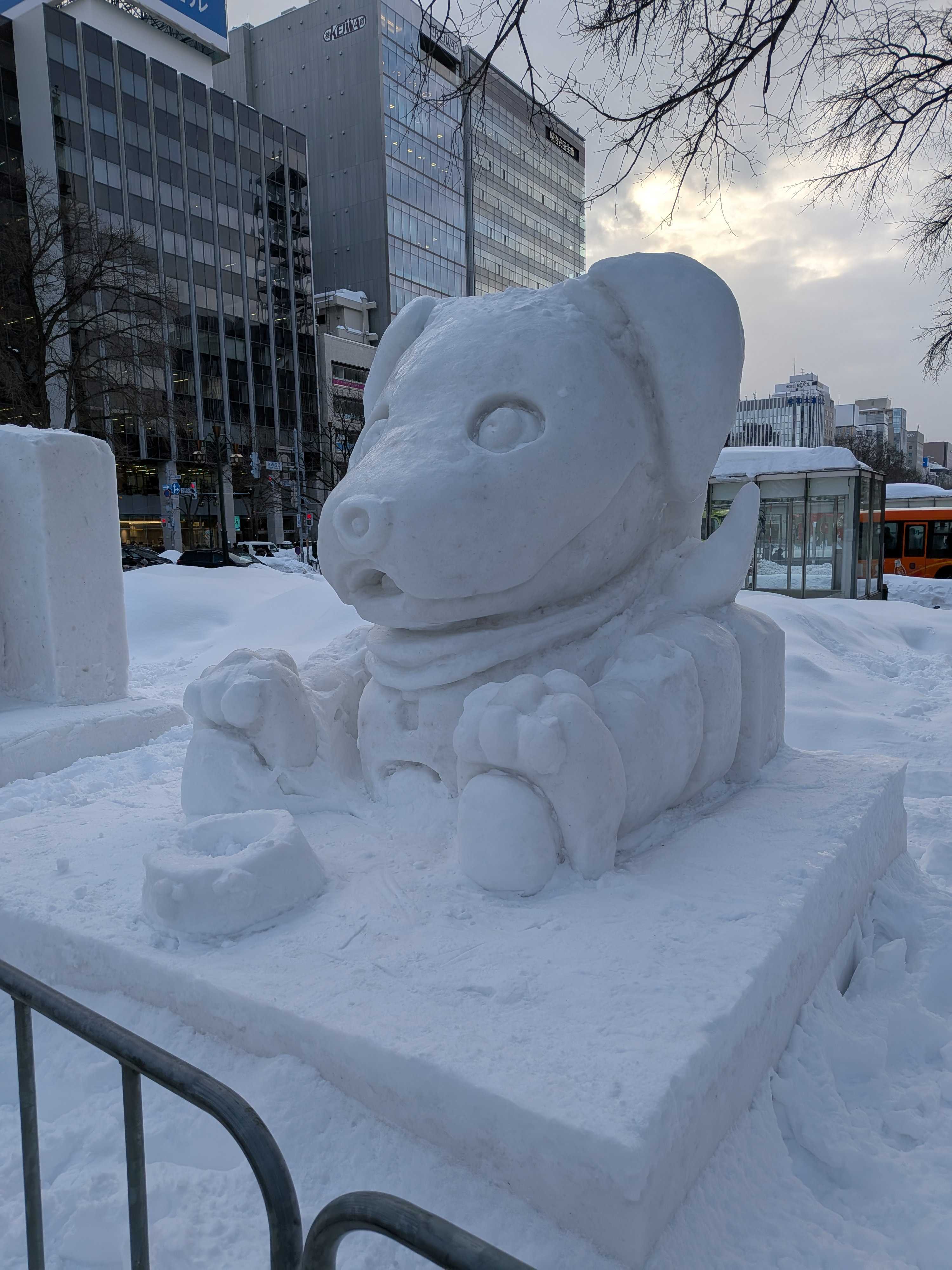 雪像のソラ